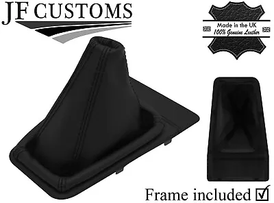 Black Stitch Leather Shift  Boot+base Frame For Vw Golf Mk2 Mkii Gti G60 Rallye • $247.18