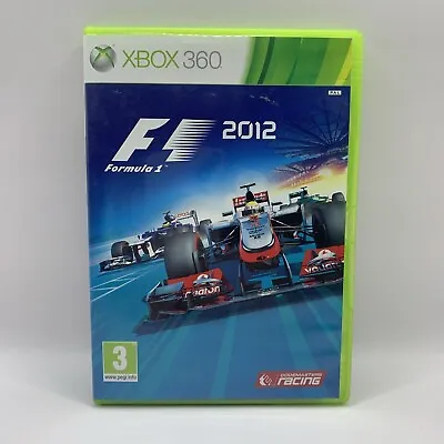 F1 2012 Formula 1 Xbox 360 2012 Racing Codemasters G General VGC Free Postage • $8.98