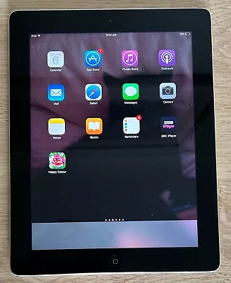 Apple IPad 4th Gen A1458 16GB WIFI Silver 9.7 Inch • £18.50