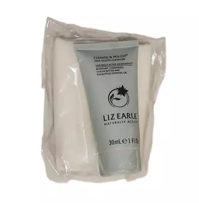 Liz Earle Cleanse & Polish Hot Cloth Cleanser 30ml/1 Fl Oz With Muslin Cloth NEW • $10.99