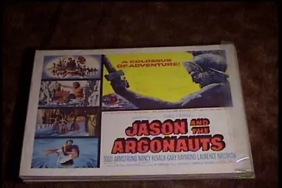 Jason And The Argonauts 1963 Half Sheet 22x28 Movie Poster Harryhausen • £461.83