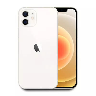 Apple IPhone 12 6.1  A2172 Unlocked W/64GB (White) - Good • $234.65