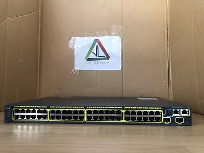 Cisco 2960S-48TD-L With 2x 10Gb Ports  Cisco Catalyst WS-C2960S-48TD-L (Inc VAT) • £99.99