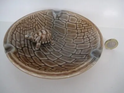 Wade Tortoise In A Bowl Ashtray Made In England Porcelain Pottery Ornament • £16.99
