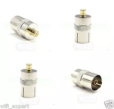 1 X DVB-T TV-Tuner Antenna Adapter MCX Plug To DVB-T PAL FEMALE Jack FROM USA • $2.74