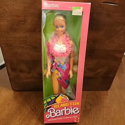 Vintage 1987 Mattel Barbie Island Fun #4061 New Hawaiian Beach Doll  • $48.99