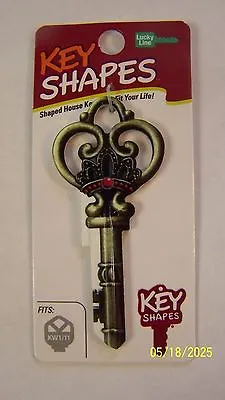 $5.99 • Buy Skeleton Key Key Shapes Kwikset KW1/KW11 House Key Blank.