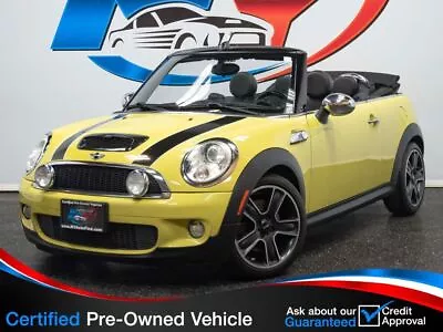 2010 MINI Cooper S CLEAN CARFAX 6-SPD MANUAL CONVERTIBLE 17  WHEEL • $9985