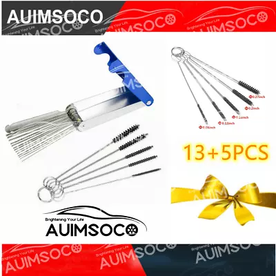 $4.79 • Buy Carburetor Carb Cleaning Jet Cleaner Kit Tool Set For Motorcycle ATV Lawn Mower