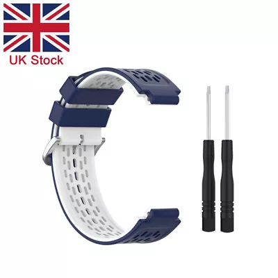 UK - Silicone For Approach S2 S4 Garmin Vivoactive Replace GPS Wristwatch Strap • £4.99
