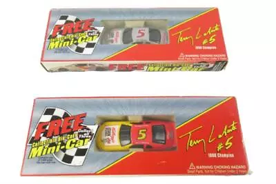 Set Of 2 Kellogg's NASCAR Racing Die Cast Mini Cars #5 Terry Labonte 1:64 Sealed • $18.99