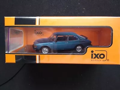 IXO - CLC393N - 1977 SAAB 99 TURBO COMBI COUPE - 1:43 Scale- LHD - METALLIC BLUE • $37.35