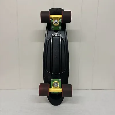 Penny Australia Black Rasta Plastic Skateboard  • $29.99