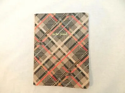 Note Plaid Notebook Journal Vera Bradley • $9.90