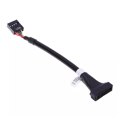 £2.44 • Buy USB 3.0 Motherboard Male Header 20 Pin To 9 Pin Female USB 2.0 Cable Adapter 