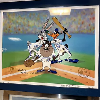 Looney Tunes Hand Painted Cel Mckimson #17/20 Nice W Authentication In Frame ! • $320