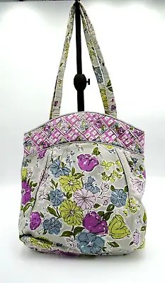 Vera Bradley Retired Watercolor Floral Toggle Tote Shoulder Bag • $22.45