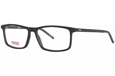 Hugo Boss HG-1025 003 Eyeglasses Men's Matte Black Full Rim Square Shape 55mm • $79.95