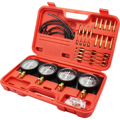 $49.59 • Buy Fuel Vacuum Carburetor Synchronizer Carb Sync Gauge Set Tool Tuner Accuracy