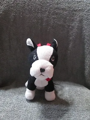Gymboree Plush French Bulldog Black/white Purse 7  • $15.99