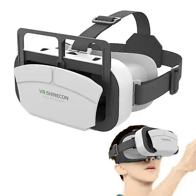 Virtual Reality VR Headset 3D Glasses With Remote For Android IOS • $18.27