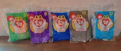 Vintage TY Teenie Beanie Babies McDonald’s Happy Meal Toys 1999 #3 6 7 10 12 • $6.99