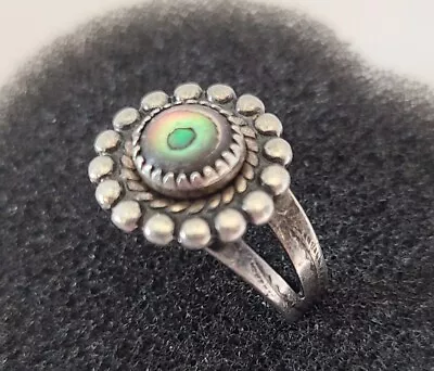 Bell Trading Post Sterling Silver Abalone Ring Size 6. 5 • $24