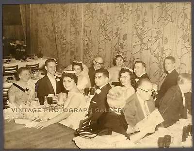 Vintage Photo Wedding Party Palumbos Nightclub Restaurant Philadelphia PA • $17.99