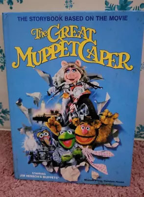 The Great Muppet Caper Jim Hensen's Muppets Storybooks Vintage 1981 Disney Movie • $8.99