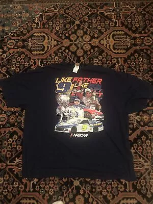 Chase & Bill Elliott  Like Father Like Son T Shirt - Size 4xl • $17.40