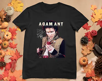 $17.09 • Buy New Adam Ant Signature T-Shirt Gift For Man And Woman All Size S-234XL Unisex 