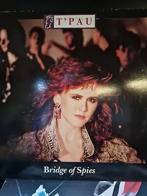 T'Pau Bridge Of Spies UK LP Vinyl Record Album 1987 SRNLP8 Siren 33 VG+ • £3.99