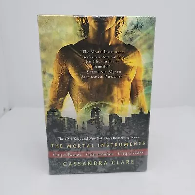 The Mortal Instruments 3 Book Box Set Clare 1-3 City Of Bones Ashes Glass Sealed • $19.99