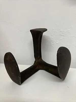 Vintage/Antique Cobblers Heavy Iron Shoe Last Anvil (3kg) • £17