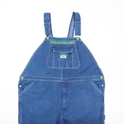 Liberty Bib Overalls Blue Denim Workwear 48 X 30 • $22.49