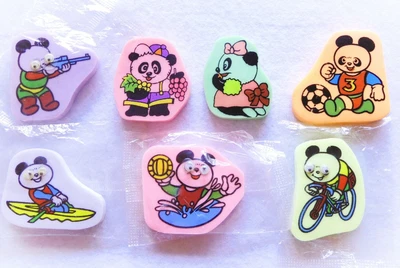 £30.93 • Buy  VINTAGE 1970-80 7 PANDA Eraser Rubber Tires 🙂 4 With Eyes & Seals