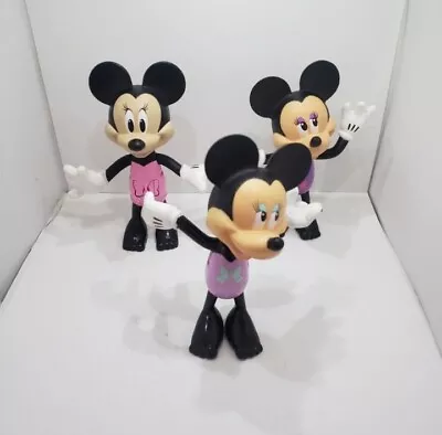 Disney Mimmie Mouse Snap On Clothes Figures • $10.79