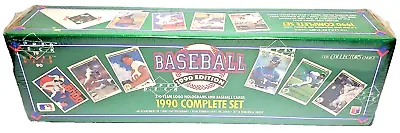 Factory Sealed 1990 Upper Deck Collector's MLB Baseball Complete Set #1 - #800 • $36.54