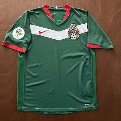 Nike MEXICO 2006 Home Soccer Jersey SZ MED • $114.99
