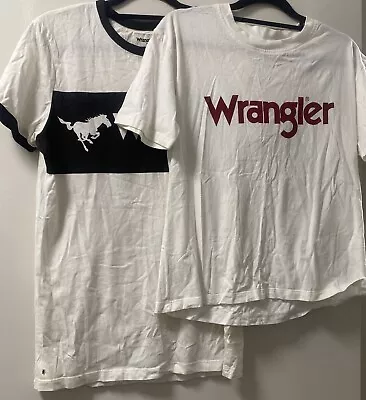 Womens Wrangler T-shirts Bundle Size S/8 • $10