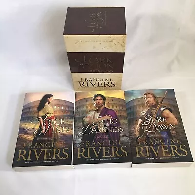Francine Rivers Mark Of The Lion 3-Book Gift Collection Boxset 2002 W/ Slipcase • $19.90