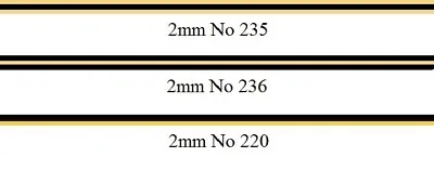 2mm Wide Wood Inlay Banding Finishing Inlay Strip Wood Veneer Borders • £6.42