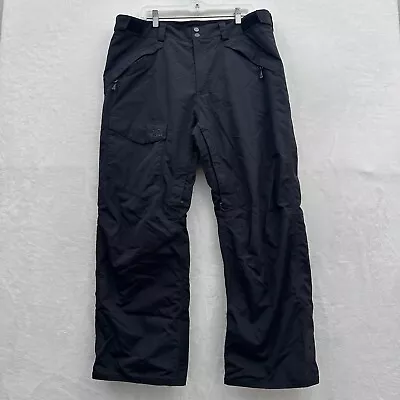 The North Face Pants Mens L 36x27 Black Ski Snowboard Insulated Cargo Outdoor • $21.95