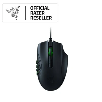$79 • Buy Razer Naga X Ergonomic MMO Gaming Mouse - Black, 18000 DPI - RZ01-03590100