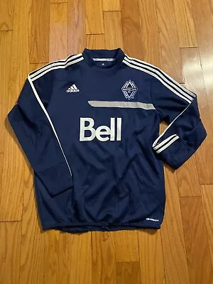 Vancouver Whitecaps 2012 Warmup Jersey Shirt Long Sleeve Size M Adidas • $19.99