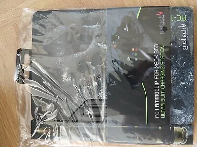 XBOX 360 Gioteck AC-1 Ammo Clip Charging Station For 2 X Controllers Charge • £4.49