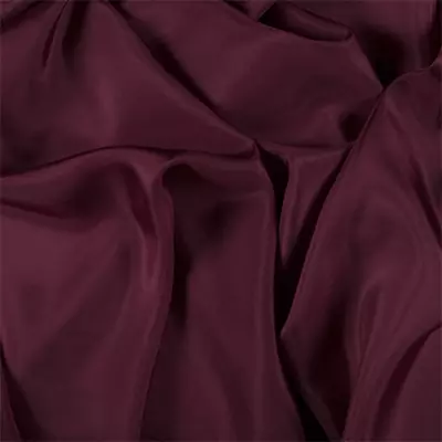 $21.30 • Buy Burgundy Silk Habotai, Fabric By The Yard