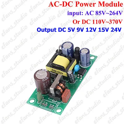 $4.93 • Buy AC-DC Power Supply Step Down Converter Module 110V 220V 230V To 5V 9V 12V 24V