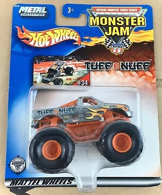 2002 Hot Wheels Toys Monster Jam Tuff E Nuff #34 Monster Truck 1:64 Scale • $15.07