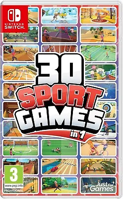 30 Sport Games In 1 Nintendo Switch Brand New Sealed • $54